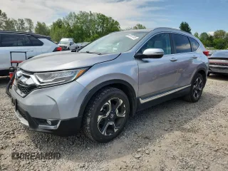 2018 Honda CR-V Touring with VIN 2HKRW2H90JH608786, listed as a Copart auction lot 60747135 with 80,675 mi miles and Clean title. Bid and sale history available at DreamBid. Image 1.