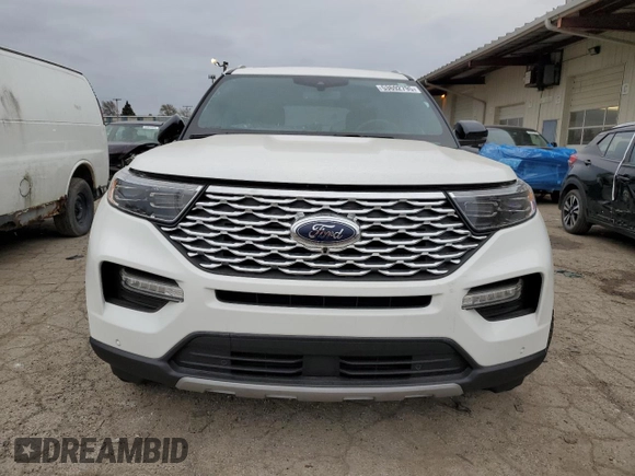 2023 Ford Explorer Platinum с VIN 1FM5K8HCXPGB53673, выставлен на аукционе Copart как лот 53692795 с пробегом 11 351 миль миль и Списание • Salvage title. История ставок и продаж доступна на DreamBid. Изображение 5.
