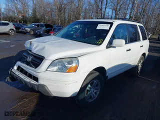 2003 Honda Pilot EX with VIN 2HKYF18683H589287, listed as a IAAI auction lot 41487770 with 177,907 mi miles. Bid and sale history available at carsss.com. Image 2.