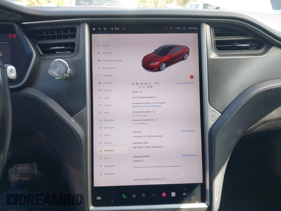 2018 Tesla Model S 75D with VIN 5YJSA1E26JF249573, listed as a IAAI auction lot 42748801 with 88,467 mi miles and . Bid and sale history available at DreamBid. Image 19.
