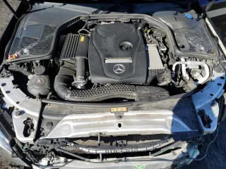2018 Mercedes-Benz C 300 with VIN WDDWJ4KB4JF681717, listed as a Copart auction lot 45214955 with 153,470 mi miles and Salvage title. Bid and sale history available at DreamBid. Image 11.