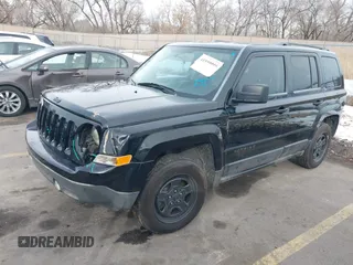 2013 Jeep Patriot Sport with VIN 1C4NJPBA3DD237887, listed as a IAAI auction lot 41599995 with 144,673 mi miles and . Bid and sale history available at DreamBid. Image 2.