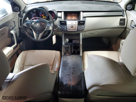 2011 Acura RDX with VIN 5J8TB2H28BA000612, listed as a Copart auction lot 42134995 with 135,531 mi miles and Salvage Title. Bid and sale history available at carsss.com. Image 8.
