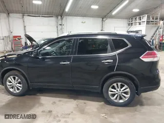 2016 Nissan Rogue S with VIN KNMAT2MV9GP597101, listed as a IAAI auction lot 41917828 with 122,568 mi miles. Bid and sale history available at carsss.com. Image 14.