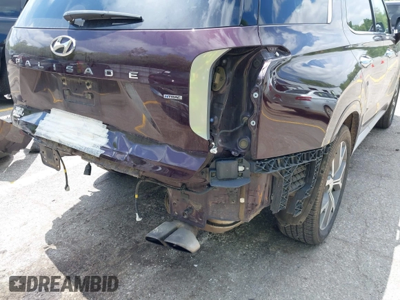 2021 Hyundai Palisade Limited with VIN KM8R5DHE0MU263048, listed as a IAAI auction lot 42365566 with 90,102 mi miles and . Bid and sale history available at DreamBid. Image 19.