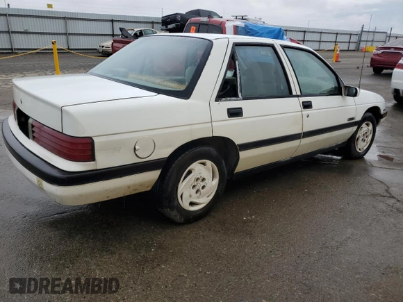 1993 Chevrolet Corsica LT z VIN 1G1LT53T4PY262289, wystawiony jako Copart lot #81687643 z przebiegiem 236 597 mil mil oraz Czysty tytuł • Clean title. Historia ofert i sprzedaży dostępna na DreamBid. Obrazek 3.