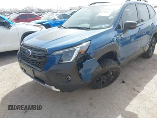2023 Subaru Forester Wilderness with VIN JF2SKAMC2PH438173, listed as a IAAI auction lot 41751177 with 12,469 mi miles. Bid and sale history available at carsss.com. Image 6.