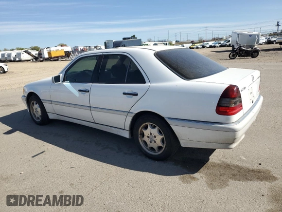 1999 Mercedes-Benz C 230/260/280/320 with VIN WDBHA24GXXA705698, listed as a Copart auction lot 54093535 with 184,453 mi miles and Clean Title. Bid and sale history available at carsss.com. Image 2.
