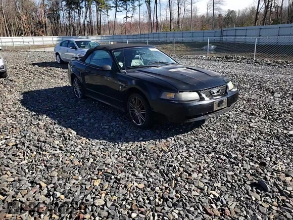 2001 Ford Mustang Deluxe with VIN 1FAFP44411F207916, listed as a Copart auction lot 50349915 with 142,609 mi miles and Salvage Title. Bid and sale history available at carsss.com. Image 10.