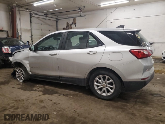 2021 Chevrolet Equinox LS with VIN 3GNAXHEV6MS149800, listed as a Copart auction lot 46214275 with 49,107 mi miles and Non Repairable. Bid and sale history available at DreamBid. Image 2.