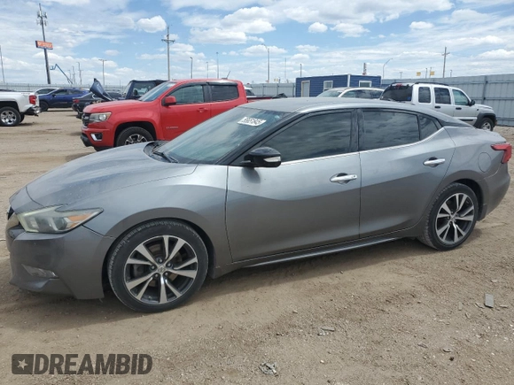 2016 Nissan Maxima SL with VIN 1N4AA6AP2GC387925, listed as a Copart auction lot 55651845 with 140,706 mi miles and Salvage title. Bid and sale history available at DreamBid. Image 1.