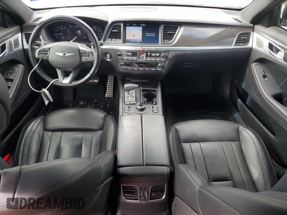 2020 Genesis G80 Sport with VIN KMTFN4JB8LU337890, listed as a Copart auction lot 88788385 with 37,332 mi miles and Salvage title. Bid and sale history available at DreamBid. Image 8.