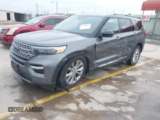 2021 Ford Explorer Limited with VIN 1FMSK8FH4MGB24960, listed as a IAAI auction lot 41288622 with 94,956 mi miles. Bid and sale history available at carsss.com. Image 18.