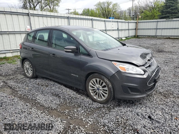 2018 Ford C-Max SE with VIN 1FADP5AU2JL105821, listed as a Copart auction lot 55947505 with 60,379 mi miles and Salvage Title. Bid and sale history available at DreamBid. Image 4.