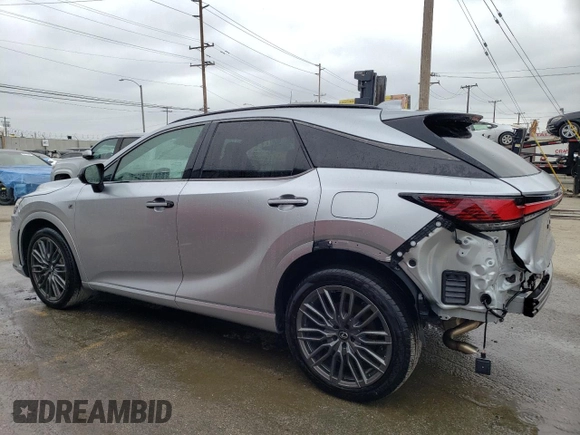 2023 Lexus RX with VIN 2T2BCMEA2PC003891, listed as a Copart auction lot 45638134 with 8,064 mi miles. Bid and sale history available at carsss.com. Image 2.