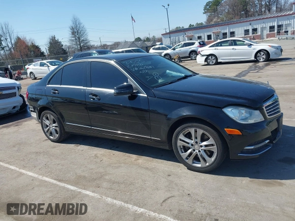 2014 Mercedes-Benz C-Class C 300 Sport with VIN WDDGF8ABXEG227681, listed as a IAAI auction lot 41786079 with 141,951 mi miles. Bid and sale history available at carsss.com. Image 12.