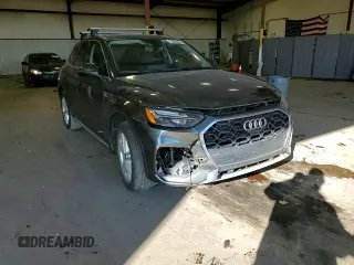 2021 Audi Q5 Premium Plus with VIN WA1E2AFY7M2046870, listed as a Copart auction lot 77452064 with 75,007 mi miles and Salvage Title. Bid and sale history available at carsss.com. Image 14.
