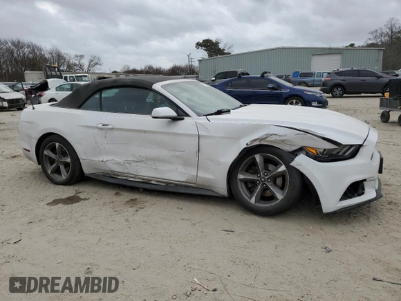 2015 Ford Mustang V6 z VIN 1FATP8EM8F5393122, wystawiony jako Copart lot #47293025 z przebiegiem 150 046 mil mil oraz Szkoda całkowita • Salvage title. Historia ofert i sprzedaży dostępna na DreamBid. Obrazek 4.
