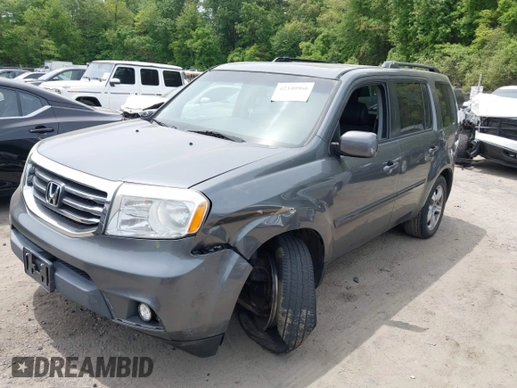 2012 Honda Pilot EX-L with VIN 5FNYF4H52CB081078, listed as a IAAI auction lot 42340966 with 223,319 mi miles and . Bid and sale history available at DreamBid. Image 17.