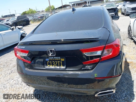 2019 Honda Accord Sport with VIN 1HGCV2F38KA030812, listed as a IAAI auction lot 42429667 with 98,648 mi miles and . Bid and sale history available at DreamBid. Image 17.