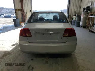 2002 Honda Civic LX with VIN 1HGES15562L047000, listed as a Copart auction lot 46567405 with 224,963 mi miles and Salvage Title. Bid and sale history available at DreamBid. Image 6.