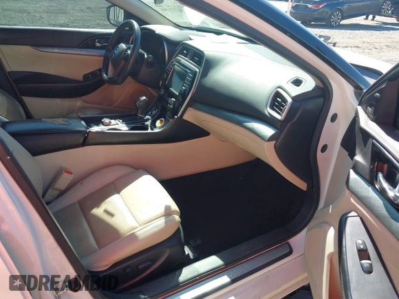 2017 Nissan Maxima SV with VIN 1N4AA6AP2HC372097, listed as a IAAI auction lot 41777495 with 175,545 mi miles and . Bid and sale history available at DreamBid. Image 5.