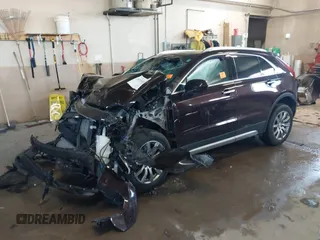 2020 Cadillac XT4 AWD Premium Luxury with VIN 1GYFZDR48LF121111, listed as a IAAI auction lot 41533664 with Not Provided miles. Bid and sale history available at carsss.com. Image 2.