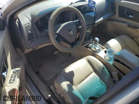 2007 Cadillac CTS with VIN 1G6DP577270178907, listed as a Copart auction lot 77846444 with 112,577 mi miles and Salvage Title. Bid and sale history available at carsss.com. Image 8.