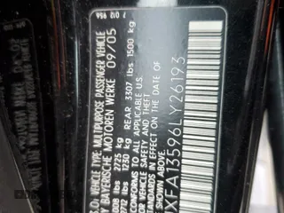 2006 BMW X5 3.0i with VIN 5UXFA13596LY26193, listed as a Copart auction lot 81939334 with 192,918 mi miles and Salvage Title. Bid and sale history available at carsss.com. Image 13.