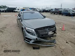 2017 Mercedes-Benz S 550 with VIN WDDUG8FB0HA298971, listed as a Copart auction lot 88958575 with 51,426 mi miles and Salvage Title. Bid and sale history available at carsss.com. Image 10.