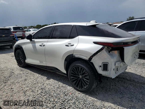 2023 Lexus RZ 450e Premium z VIN JTJAAAAB9PA011698, wystawiony jako Copart lot #64390964 z przebiegiem 12 303 mil mil oraz Szkoda całkowita • Salvage title. Historia ofert i sprzedaży dostępna na DreamBid. Obrazek 2.