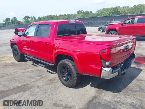 2020 Toyota Tacoma SR5 with VIN 3TMAZ5CN0LM125435, listed as a IAAI auction lot 42274793 with 91,460 mi miles and . Bid and sale history available at DreamBid. Image 3.