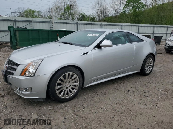 2011 Cadillac CTS Performance with VIN 1G6DJ1ED1B0145585, listed as a Copart auction lot 54257785 with 30,155 mi miles and Salvage title. Bid and sale history available at DreamBid. Image 1.