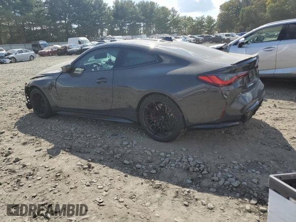 2022 BMW M4 Competition xDrive with VIN WBS43AZ00NCK05589, listed as a Copart auction lot 74566054 with 0 mi miles and Salvage Title. Bid and sale history available at carsss.com. Image 2.