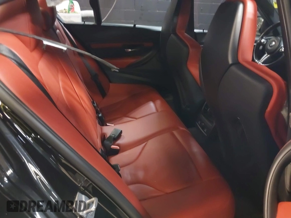 2018 BMW M3 with VIN WBS8M9C5XJ5L71599, listed as a IAAI auction lot 41932825 with 53,730 mi miles. Bid and sale history available at carsss.com. Image 8.