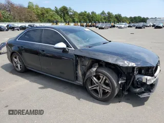 2018 Audi S4 Premium Plus with VIN WAUB4AF49JA133913, listed as a Copart auction lot 58660694 with 73,269 mi miles and Salvage Title. Bid and sale history available at carsss.com. Image 4.