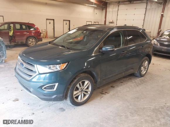 2016 Ford Edge SEL with VIN 2FMPK4J93GBC06043, listed as a IAAI auction lot 41872447 with 174,046 mi miles. Bid and sale history available at carsss.com. Image 2.
