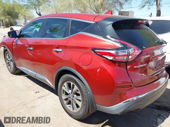 2017 Nissan Murano Platinum with VIN 5N1AZ2MGXHN138149, listed as a IAAI auction lot 42328664 with 93,658 mi miles and . Bid and sale history available at DreamBid. Image 3.
