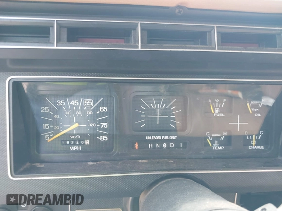 1983 Ford F-150 with VIN 1FTEX15Y5DKA31809, listed as a IAAI auction lot 42719603 with 19,240 mi miles and . Bid and sale history available at DreamBid. Image 7.