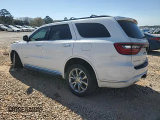 2017 Dodge Durango Citadel Anodized Platinum with VIN 1C4RDHEG6HC680609, listed as a Copart auction lot 49620065 with 111,365 mi miles and Salvage Title. Bid and sale history available at carsss.com. Image 2.