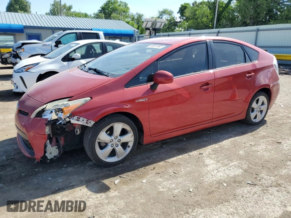 2014 Toyota Prius Four with VIN JTDKN3DU5E0366844, listed as a Copart auction lot 56581965 with 163,295 mi miles and Salvage title. Bid and sale history available at DreamBid. Image 1.