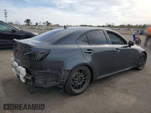 2010 Lexus IS 250 with VIN JTHCF5C24A2034128, listed as a Copart auction lot 54270325 with 81,422 mi miles and Salvage Title. Bid and sale history available at carsss.com. Image 3.