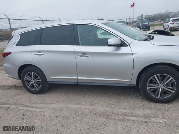 2018 Infiniti QX60 with VIN 5N1DL0MM0JC517011, listed as a IAAI auction lot 41496353 with 46,336 mi miles. Bid and sale history available at carsss.com. Image 13.