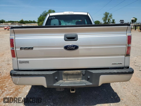 2014 Ford F-150 XL with VIN 1FTEX1CM0EFB60406, listed as a Copart auction lot 53823245 with Not provided miles and Salvage title. Bid and sale history available at DreamBid. Image 6.
