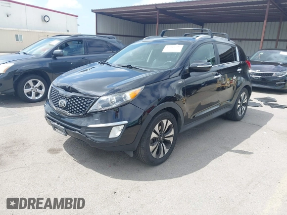 2013 Kia Sportage SX with VIN KNDPCCA61D7385219, listed as a IAAI auction lot 41945345 with 112,471 mi miles and . Bid and sale history available at carsss.com. Image 17.