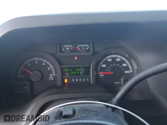 2010 Ford Econoline Passenger XL with VIN 1FMNE1BW3ADA25124, listed as a Copart auction lot 56899235 with 244,010 mi miles and Salvage title. Bid and sale history available at DreamBid. Image 9.