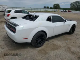 2023 Dodge Challenger R/T Scat Pack z VIN 2C3CDZFJ9PH625657, wystawiony jako Copart lot #56587905 z przebiegiem 7 147 mil mil oraz Szkoda całkowita • Salvage title. Historia ofert i sprzedaży dostępna na DreamBid. Obrazek 3.