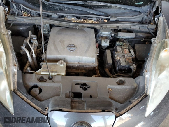 2013 Nissan LEAF S with VIN 1N4AZ0CP5DC420625, listed as a Copart auction lot 53543295 with 105,201 mi miles and Clean Title. Bid and sale history available at carsss.com. Image 11.