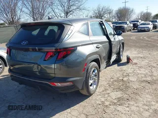 2022 Hyundai Tucson SE with VIN 5NMJA3AE4NH024581, listed as a IAAI auction lot 41725035 with 49,696 mi miles and . Bid and sale history available at carsss.com. Image 4.
