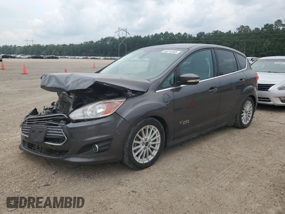 2016 Ford C-Max Energi SEL with VIN 1FADP5CU6GL110171, listed as a Copart auction lot 56815383 with 81,645 mi miles. Bid and sale history available at carsss.com. Image 1.